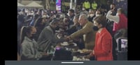 El evento se realizó ayer por la tarde en la Plaza Mayor con asistencia de familias enteras. (ESPECIAL)