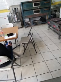 Así las condiciones del comedor en el Hospital del ISSSTE GP.