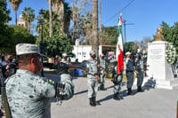 Autoridades conmemoran el aniversario luctuoso de Francisco I. Madero en San Pedro