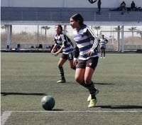 Los partidos iniciaron a las 9:00 horas en la cancha de pasto sintético del Instituto Británico de Torreón. (CORTESÍA)