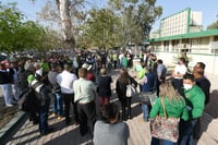 Protesta en la Jurisdicción Sanitaria 6 termina con agresiones