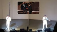 'Todavía estoy asimilando lo que sucedió'; Chris Rock durante su show al hablar de Will Smith 