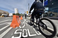 Desmienten solicitud para eliminar ciclovía de la calzada Colón