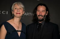 Imágenes delatarían la próxima boda de Keanu Reeves 