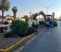 Inician retiro de infraestructura por obras del Sistema Vial Cuatro Caminos en Torreón