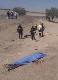 Fuerte volcadura deja a un hombre sin vida en la carretera Torreón-Saltillo