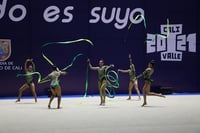 Imagen Conjunto de gimnasia rítmica renueva rutinas rumbo a Panamericano en Brasil