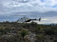 Imagen Destaca alcalde de Saltillo ayuda aérea en incendios forestales