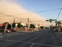 Tolvaneras y temperatura arriba de 40 grados se espera este fin de semana en La Laguna