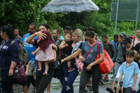 Caravana migrante llegará a Coahuila