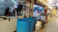 Comerciantes de Madero deben madrugar por agua