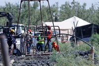 Prevén rescate de mineros en Sabinas a mediados de esta semana