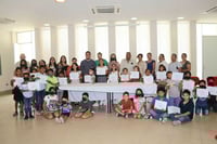 Al taller 'Mis Vacaciones en la Biblioteca 2022' asistieron 35 niños y niñas durante cinco semanas. (EL SIGLO DE TORREÓN)
