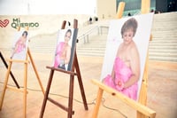 Durante la brigada integral, se exhibieron fotografías de mujeres sobrevivientes a esta enfermedad. (ÉRICK SOTOMAYOR / EL SIGLO DE TORREÓN)