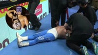 El 'Maestro lagunero' Blue Panther sufre lesión en la Arena México