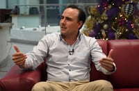 Dijo que está en juego el desarrollo y la seguridad, para que Coahuila no se convierta en 'un Zacatecas'. (VERÓNICA RIVERA)