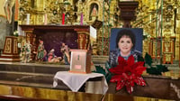 Una misa se celebró en el primer año de la muerte de Carmen Salinas (ALDO MAGALLANES) 
