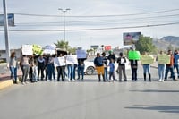 En 2022 hubo protestas en distintos puntos de La Laguna de Durango debido a pagos pendientes a trabajadores de la educación. (EL SIGLO DE TORREÓN)