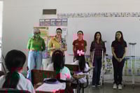 Continuarán las visitas a las diferentes escuelas de todo el municipio. (CORTESÍA)
