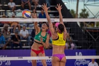 Imagen Mexicanas avanzan a octavos de final del Challenge La Paz de voleibol de playa