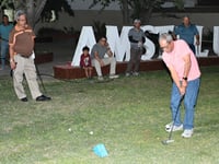 Al final del evento, se llevó a cabo un torneo de “approach” en el hoyo 18. (Ramón Sotomayor Covarrubias)
