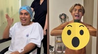 Imagen FOTOS: El increíble antes y después de Ricardo Peralta tras someterse a una liposucción