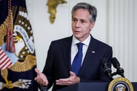Por su parte, Qin solicitó a Blinken que Washington deje de interferir en los asuntos internos del país asiático, informaron hoy medios estatales chinos. (ARCHIVO)