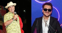 Imagen Christian Nodal y 'El Costeño', listos para su presentación en la Expo Feria de Gómez Palacio