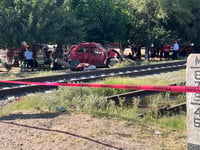 La unidad salió proyectada varios metros hasta terminar a un costado de un canal de riego, en unas áreas verdes.