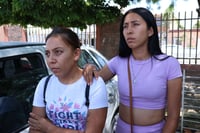 La madre de Sofía, Yaret Abigail, y Sheila, su tía, piden apoyo para enfrentar los gastos. (VAYRON INFANTE)