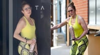 Imagen Jennifer Lopez arremete en contra de un paparazzi afuera de un gimnasio