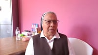 La madre Isabel Turcios manifestó que es lamentable la situación que están pasando los migrantes.