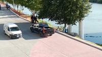 El reporte del avistamiento del cuerpo sin vida fue realizado por transeúntes. (Foto: RENÉ ARELLANO / EL SIGLO COAHUILA)