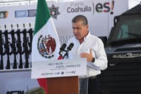 El gobernador Miguel Ángel Riquelme Solís, destacó que la seguridad se mantendrá hasta el último día de su gestión.