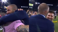 Imagen Así fue la celebración entre David Beckham y Lionel Messi tras ganar la Leagues Cup