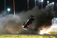 Imagen VIDEO: Piloto de la NASCAR, Ryan Preece, sufre aparatoso accidente en plena carrera