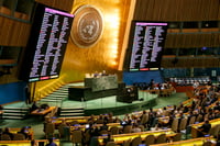 Sin carácter vinculante, Asamblea General de la ONU aprueba cese al fuego en Gaza