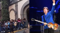 Imagen Fans de Paul McCartney le llevan serenata horas antes de su concierto en el Foro Sol
