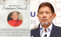 Juan Osorio está pasando por un momento triste debido a la muerte de su madre Catalina.