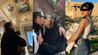 Imagen 'Nuevo' Christian Nodal se muestra muy enamorado de Cazzu en Europa