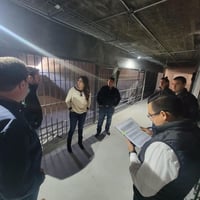 Se informó que la visita fue parte del seguimiento al proceso de certificación de este nuevo edificio que albergará al Centro de Justicia Municipal. (EL SIGLO DE TORREÓN)