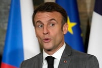 Macron afirmó que '2024 debe ser un año de determinación'.