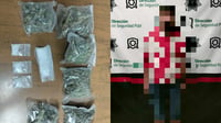 Un sujeto identificado como Angel “N” de 26 años de edad, fue detenido en la ciudad de Torreón por el delito de posesión de narcóticos.