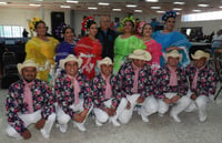 Grupo Amagali de Gómez Palacio, Dgo., bajo la dirección artística de Alfonso Luján (CORTESÍA)