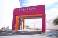 La Casa Hogar se construye dentro de Ciudad DIF, misma que se espera inaugurar antes de que termine este 2024. (EL SIGLO DE TORREÓN)