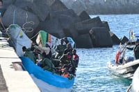 Aumenta cifra de inmigrantes llegados a España en enero.