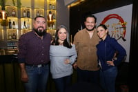 Javier Nava, Marigaby Pérez, Alberto Holguín y Adela González (EL SIGLO DE TORREÓN / ENRIQUE CASTRUITA)