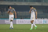 Juventus vs Hellas Verona 2-2.