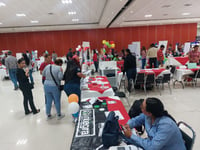 Feria de empleo. (ARCHIVO)