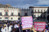 Por el uso excesivo de la fuerza, abuso de poder y detenciones arbitrarias de mujeres después de la Marcha 8M, el Movimiento Feminista de Zacatecas exige la renuncia de Rodrigo Reyes Mugüerza, secretario general de Gobierno; Arturo Medina Mayoral, secretario de Seguridad Pública estatal; así como de Osvaldo Caldera Murillo, director de la Policía de Seguridad Vial.